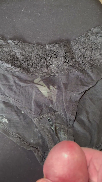 Cum on Wife’s Panties 26