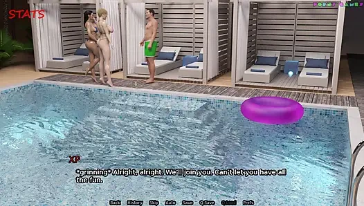 Pernikahan yang dipuasin sama simbaclaw - istri hot rambut pirang dientot sama besar pria kulit hitam di pinggir kolam renang 5