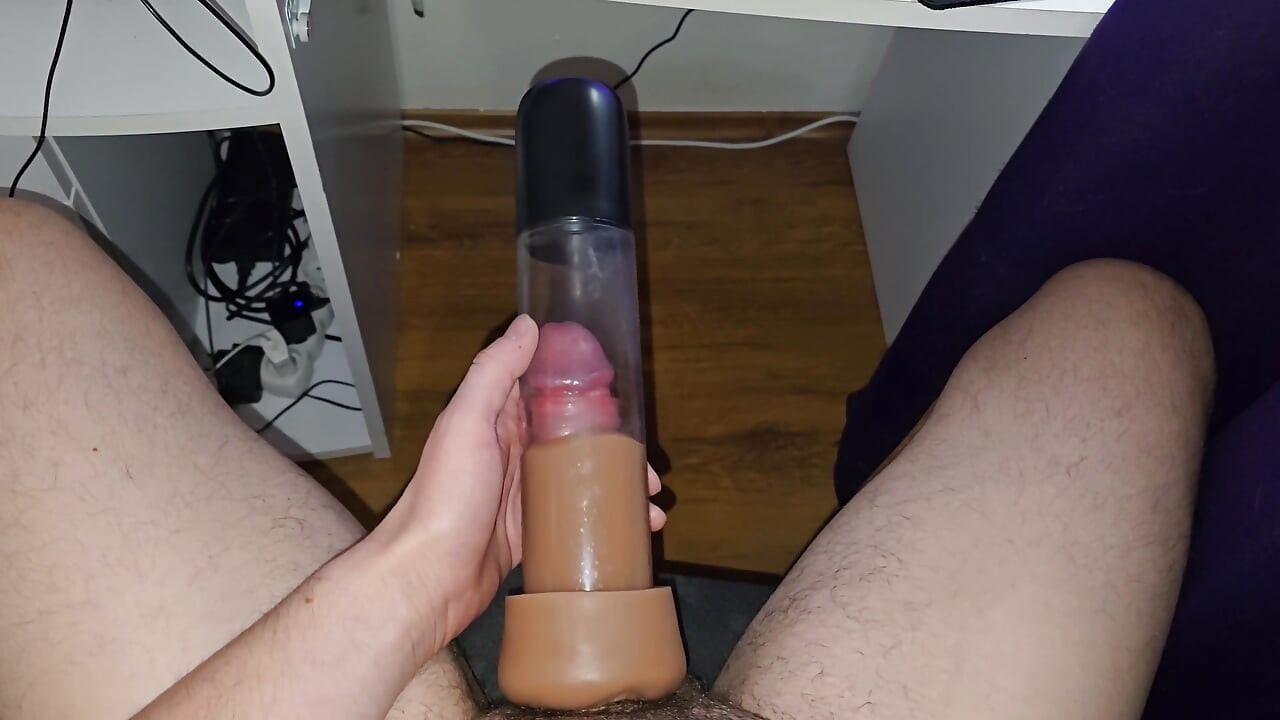 My Dick Vs Vacuum Pump - Watching It Get Bigger