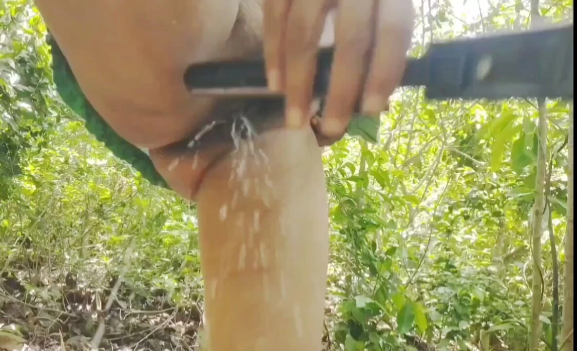Jungle Amazing nomita boudi open outdoor per and fingaring