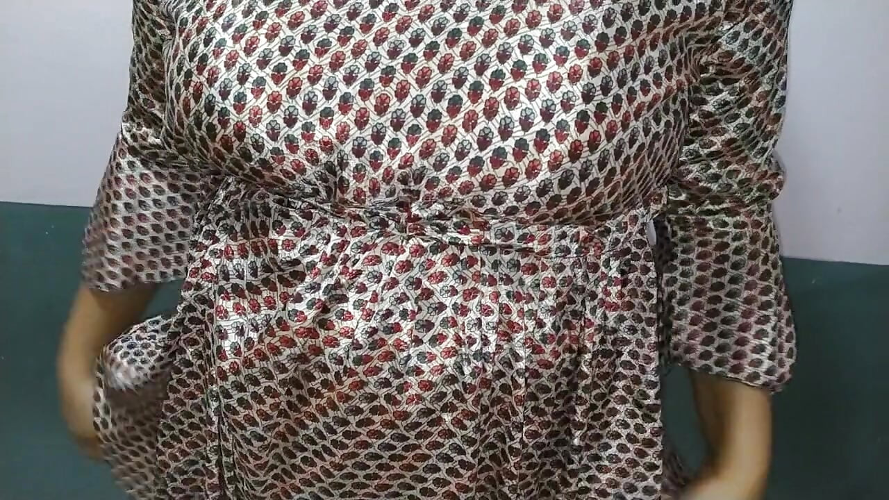 Curvy Asian Girl Showing Big Boobs and Ass Hole