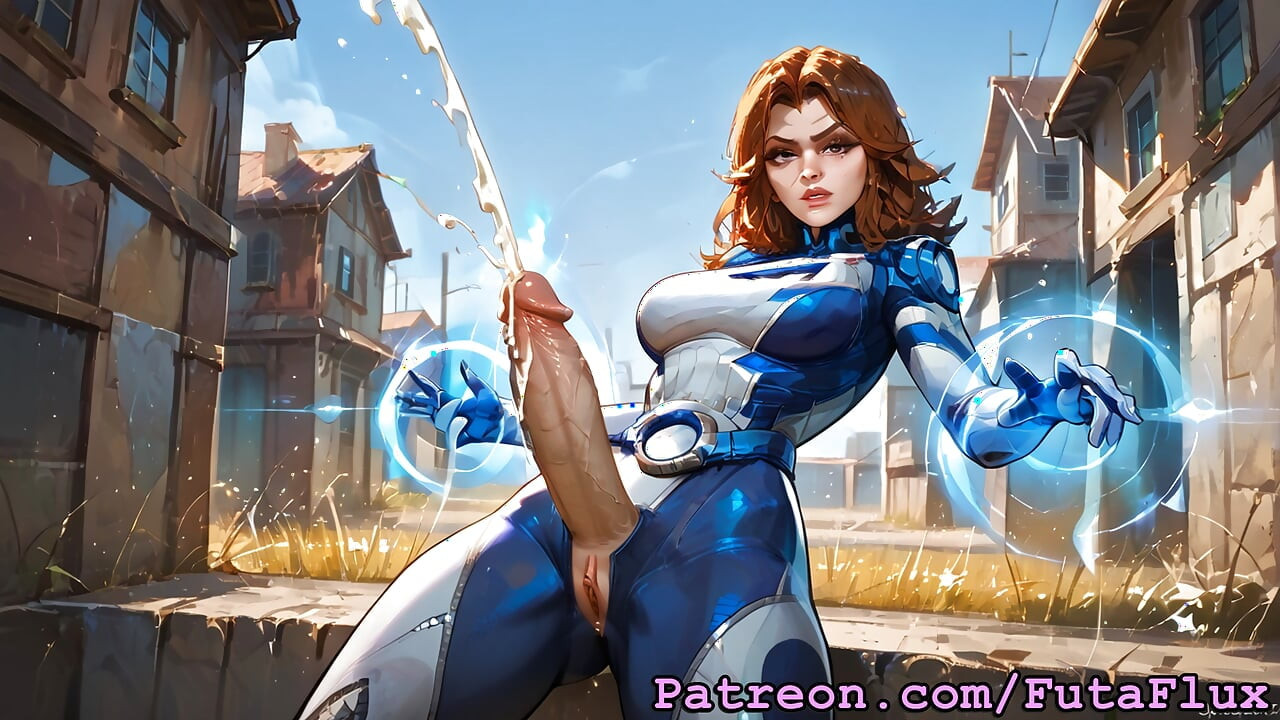 Futanari Nevidljiva Žena - Dr. Sue Storm