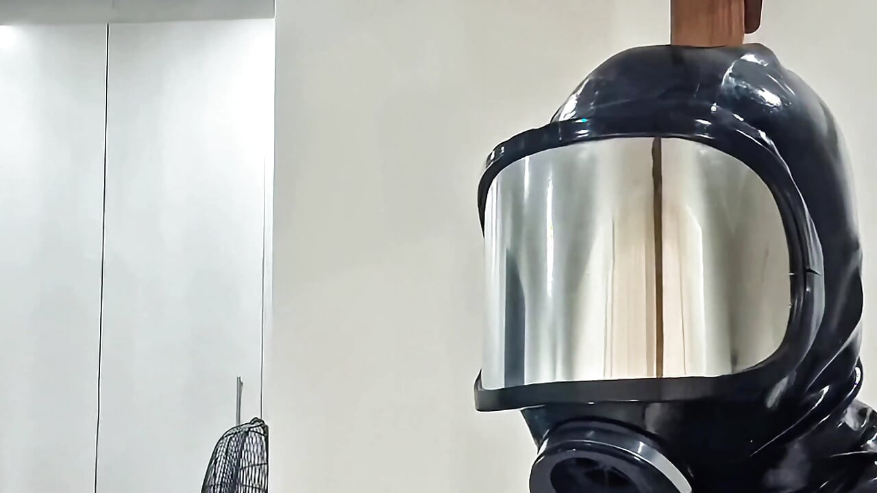 Gas Mask Drone Full Body Showcase