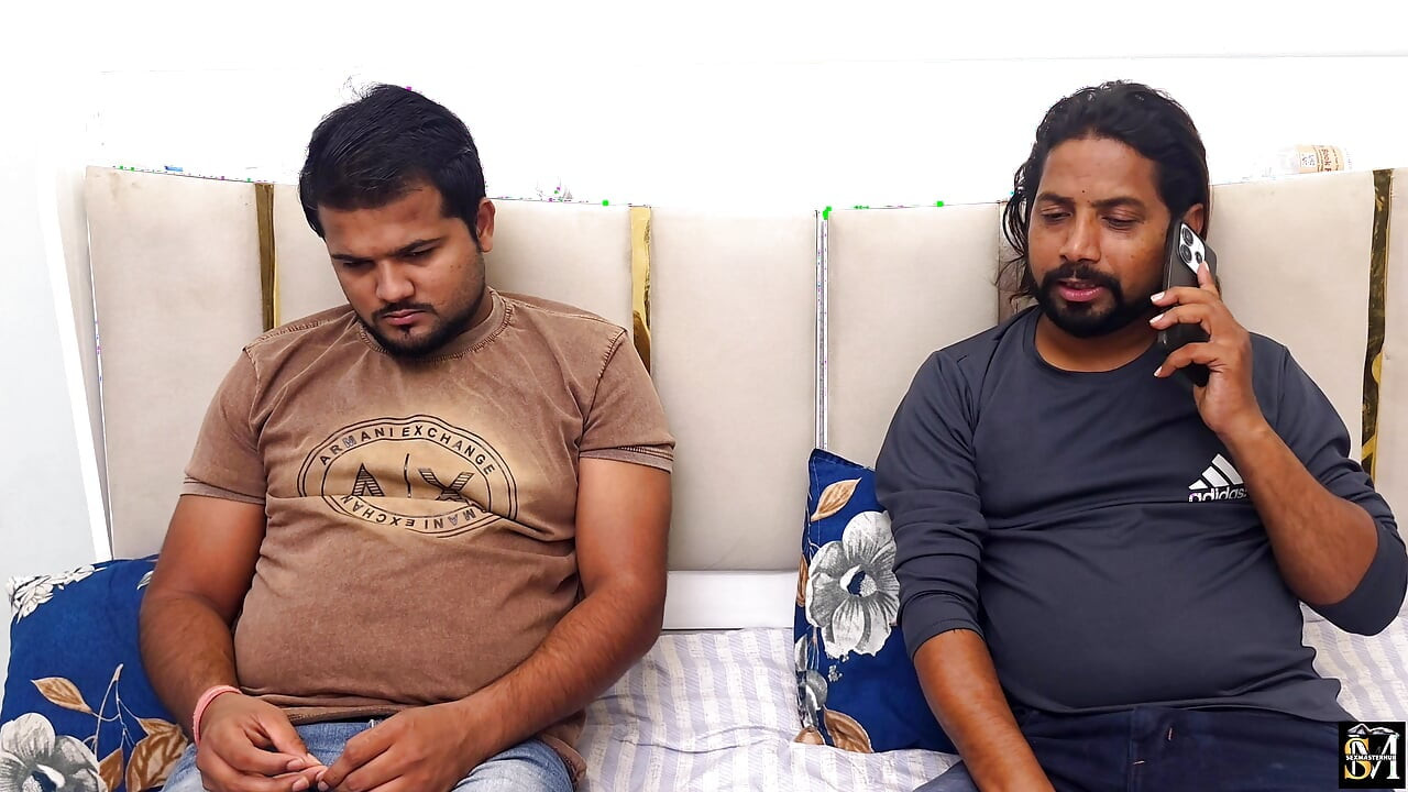 Two friends had sex with their girlfriend together, involving intense and rough sex."Threesome Vieeo