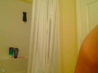 MILF Showers and masturbates