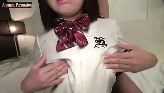 G Cup Sss Beauty Lookalike. Uniform Hotel Date with Sweet Loving Blowjob