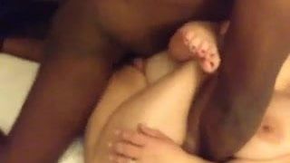 Seksowny bbw gangbanged