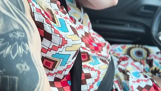 Unpublished a lady in the supermarket accepted a ride from a stranger