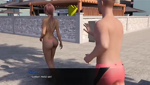 Курорт Соблазна 13 Не думаю, Что Sadie понравилось, что Ive прикосновение к сиськам других девушек