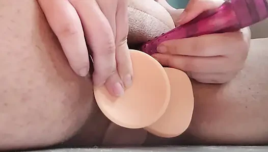 in einem dildo verlassen, dann morgens zum ersten mal anal versucht!!