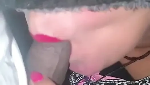 My wife give a satisfying blowjob