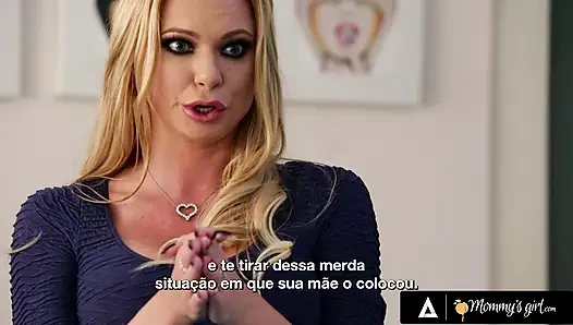 MOMMY'S GIRL - Neighbor Caught MILF Reena Sky & Stepdaughter Tiffany Watson - PORTUGUESE SUBTITLES