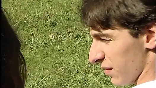 Outdoors with my boyfriend and my best friend