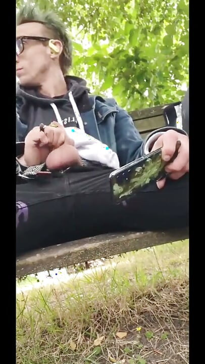Its Just Me Masturbating My Big Uncircumsized Penis in Random Public Spaces