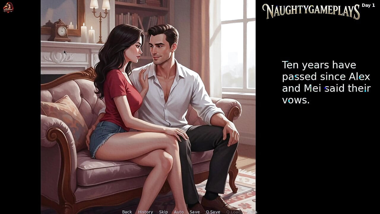 Wife's Dare Part 01 by Hot_scorpion - Married Couple Having Sex - 3D Game