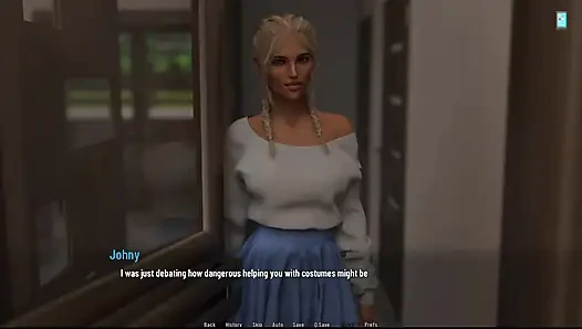 Uni-Tage 19, rose und johny bath zusammen