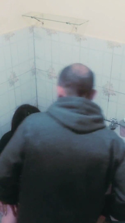 look what happened in my bar, woman went to the bathroom and the guy followed! | Clip 1