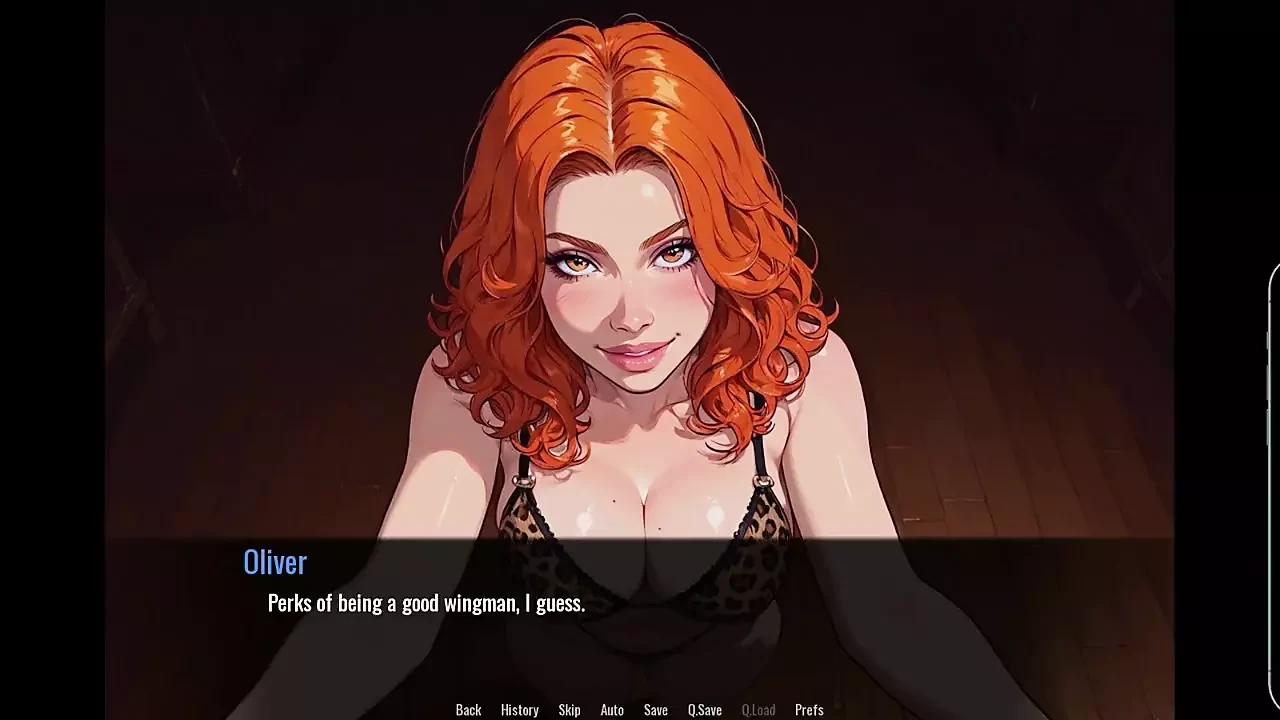 En het rödhårig strippa ger en lap dance- välkommen till Port Haven #4 -spel