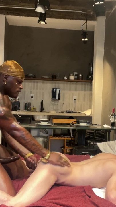 White Brazilian Slut Takes Big Black Cock