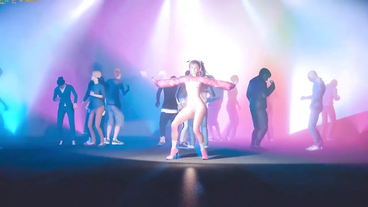 3D Blonde Asian Stripper Naked Her Skinny Body Got Fucked so Hard