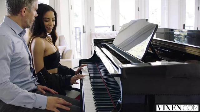 VIXEN Aspiring Singer Can't Keep It Professional