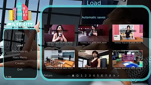 Milfy City # 17 - linda gab mir einen blowjob und footjob in einem restaurant