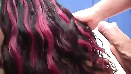 She Admits That She Likes to Be Squirted All Over by Several Cocks