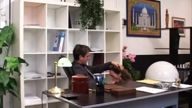 The Secretary Is Late to Make Amends and Gets Fucked by the Boss.