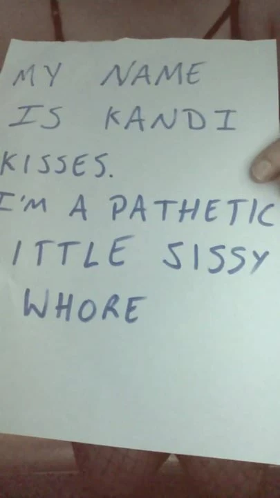 Sissy slut tasks for Master