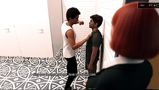 Alice A Hard Life No3 - миссис Грей пошел на Алису, Лили хотела пойти на Алису, пока Лиам ходил в