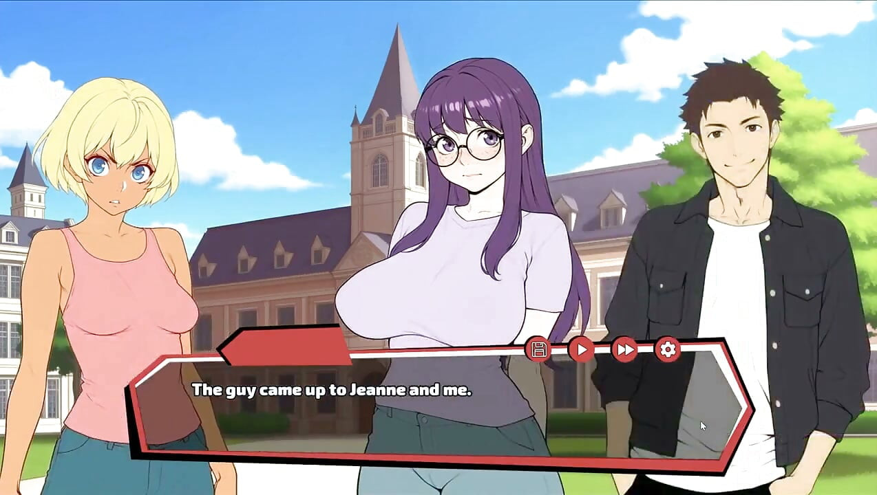 Футанари тоже имеют сердце! Игра Futa Hentai Эпизод 5 Секс в классе!