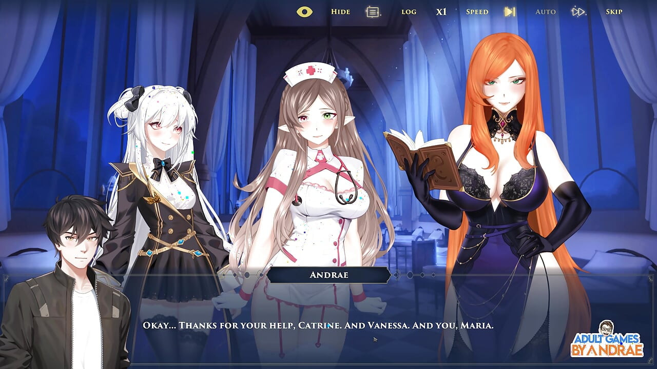 Wanderer: Broken Bed Gameplay Part 2 - Nighttime Blowjob by Isabella