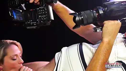 Jennifer Vicky Big Tits Blonde Curvy MILFs Eager Rimjob Deep Tongue!