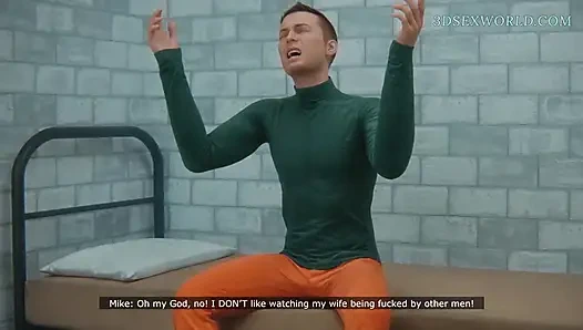 Неверная жена заплатила ее телом, чтобы вытащить ее мужа из тюрьмы (реалистичная секс-игра)