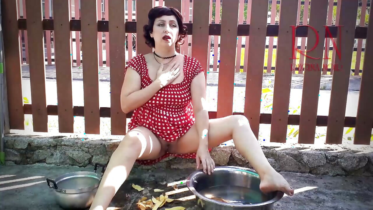Regina Noir Outdoors. Natural Nudism Lifestyle Compilation
