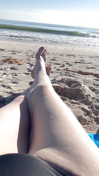 Day at the Beach with 67 Goddess