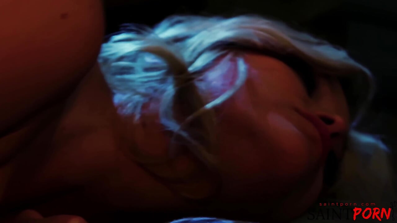 Blonde Naughty Nurse in Lingerie and Stilettos Gets Her Pussy Slammed
