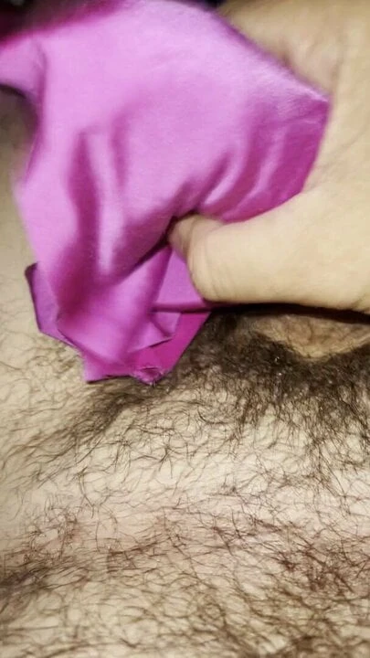 Cum shot on wifes ass in panties