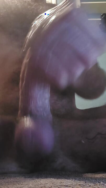 Draining multiple  loads  from my hard cock