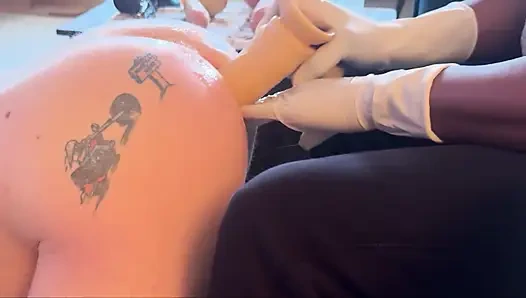 Schmerzhafte analdehnung