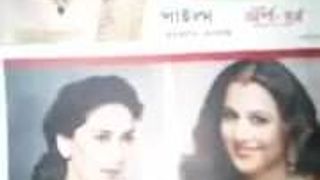 Homenaje del jubileo de diamante en Madhuri Vidya Kareena Sonam