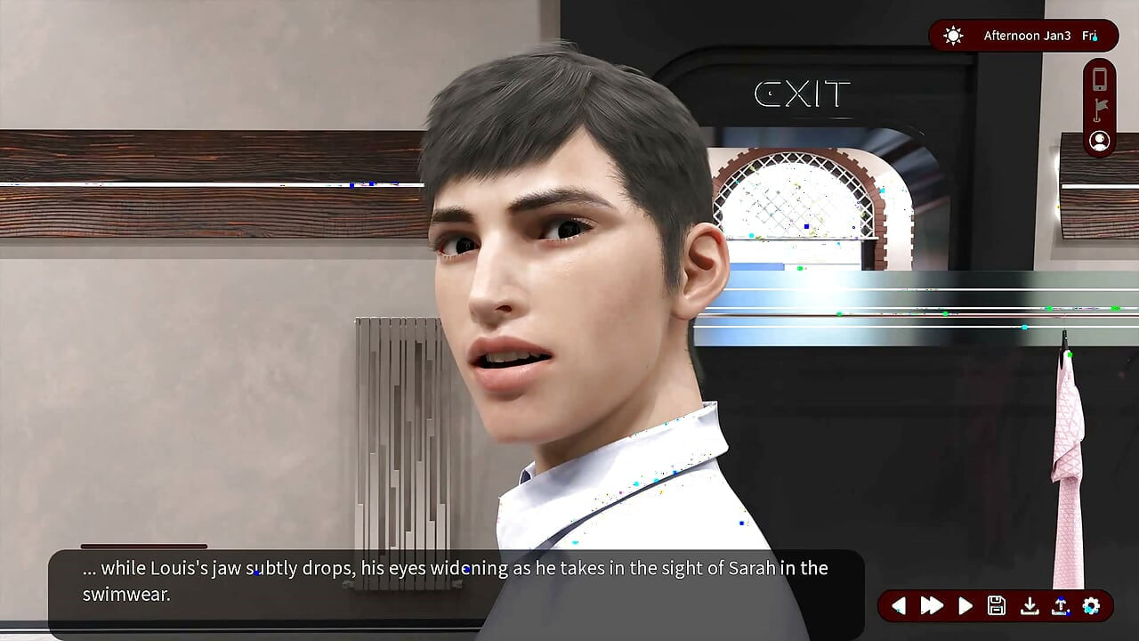Whispers of Desire: the Sexy Beautiful Wife in the Clothing Store - Episode 3