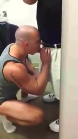 Muscle boy sucks fat step dad