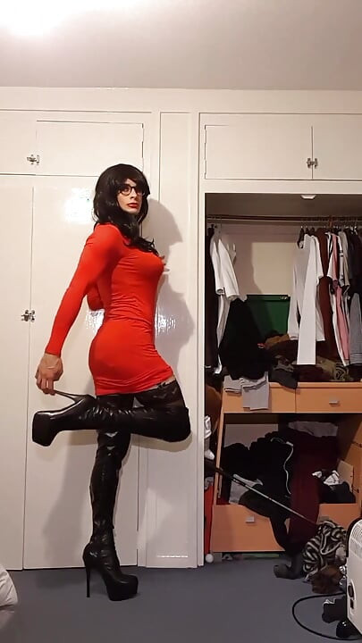 Cumming in Thigh High Boots