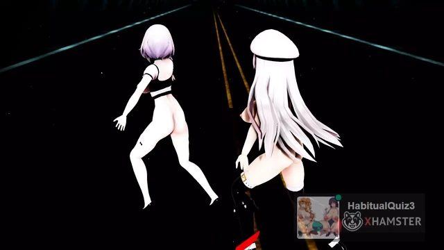 MMD R18 Riaas и предприимчивость, большие сиськи, эротическая любовь, игра бдсм, 3D хентай ай-бот