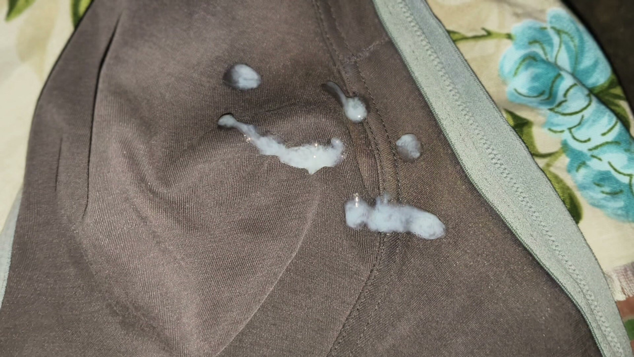 Cum on a bra