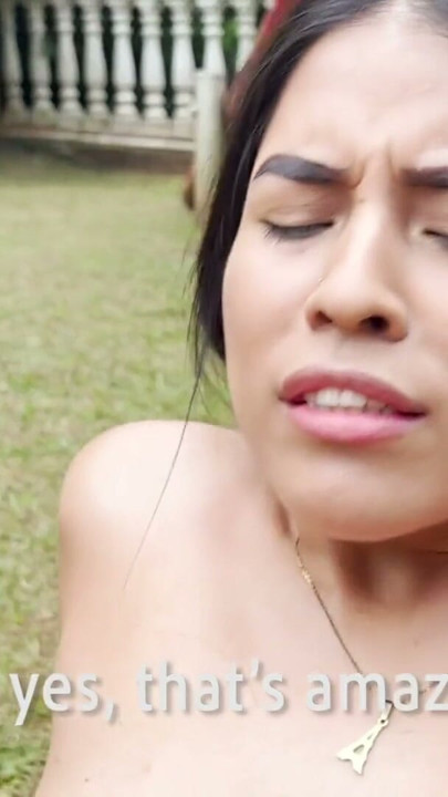 Outdoor Exercise Session Ends in a Perfect Threesome with my Young Friends! Naty Delgado | Clip 2