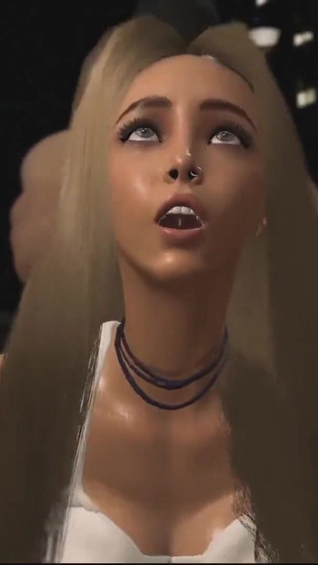 Powerful moment from "girl and man big cock by pajamapanda (animation with sound) 3D Hentai Porn SFM Compilation"