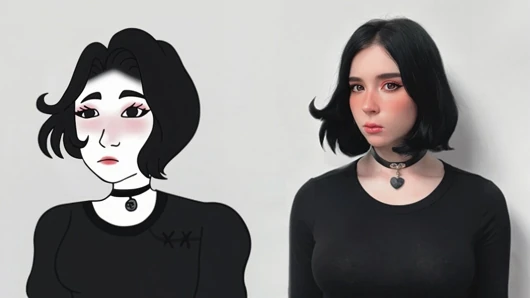 Deepthroat and Passionate Sex till Cum in Mouth with Doomer Girl - RULE 34