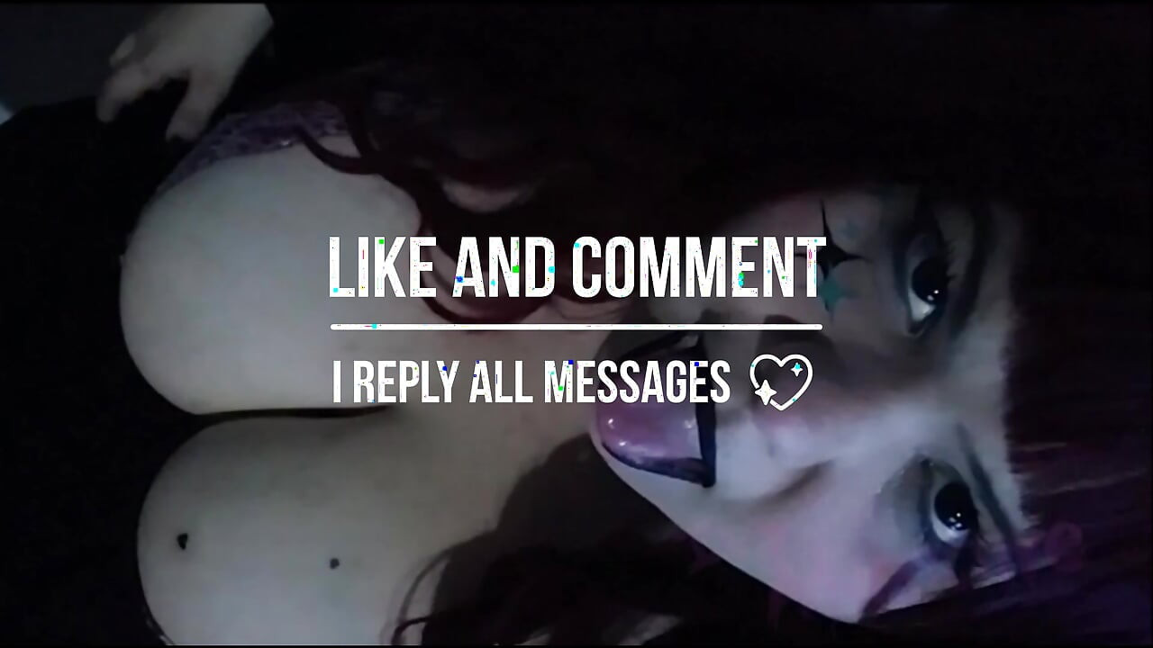 Hotwife bbw Big Tits playing with a big cock dildo